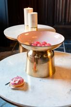 Richmond Interiors goud met roze schaal, model Jolyn, Overige materialen, Schaal, Ophalen of Verzenden, Zo goed als nieuw