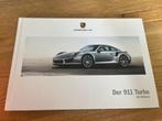 Porsche 911 Turbo autofolder 2014 hardcover brochure, Boeken, Porsche, Ophalen of Verzenden, Zo goed als nieuw