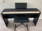 Korg Model B1 opknapper + krukje, Muziek en Instrumenten, Piano's, Ophalen, Gebruikt, Zwart, Digitaal