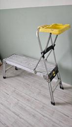 Ladder - werkplatform .!!, Doe-het-zelf en Verbouw, Ladders en Trappen, Ophalen, Gebruikt, 4 meter of meer
