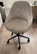 Velvet bureaustoel, Ophalen, Beige, Zo goed als nieuw, Bureaustoel