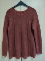 Vintage 70% Super kid Mohair knitted trui M 38 Roest Bruin, Kleding | Dames, Truien en Vesten, Maat 38/40 (M), Bruin, Verzenden