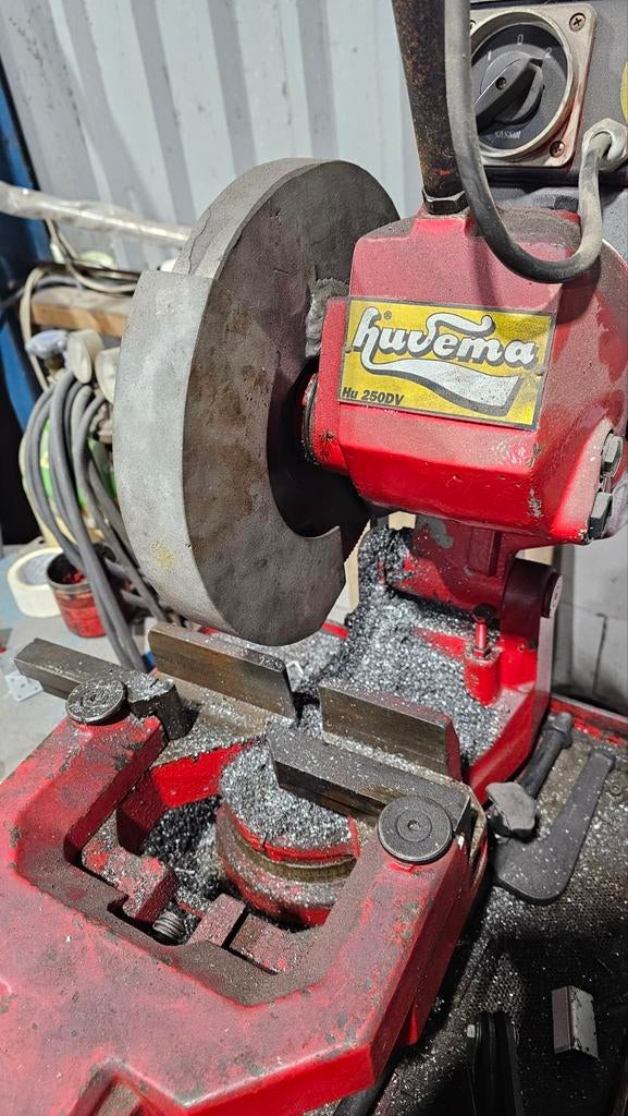 Huvema Hu 250 DV Afkortzaag Metaal, Ophalen of Verzenden