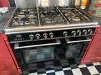 Boretti gasfornuis met dubbele oven, Witgoed en Apparatuur, Fornuizen, Gebruikt, 60 cm of meer, Ophalen of Verzenden, Energieklasse A of zuiniger
