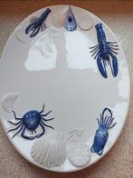fruit de mer-schaal, Ophalen, Porselein of Keramiek, Schaal, Zo goed als nieuw