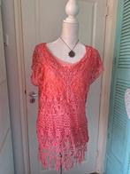 Ibiza setje tuniek singlet Coral, Ophalen of Verzenden, Zo goed als nieuw, Maat 38/40 (M), Oranje
