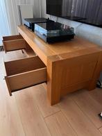 Massief TV-meubel met 2 lades, Huis en Inrichting, Ophalen of Verzenden