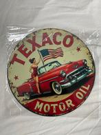 Texaco Motor Oil Blikken Reclamebord -20 cm, Ophalen of Verzenden, Nieuw
