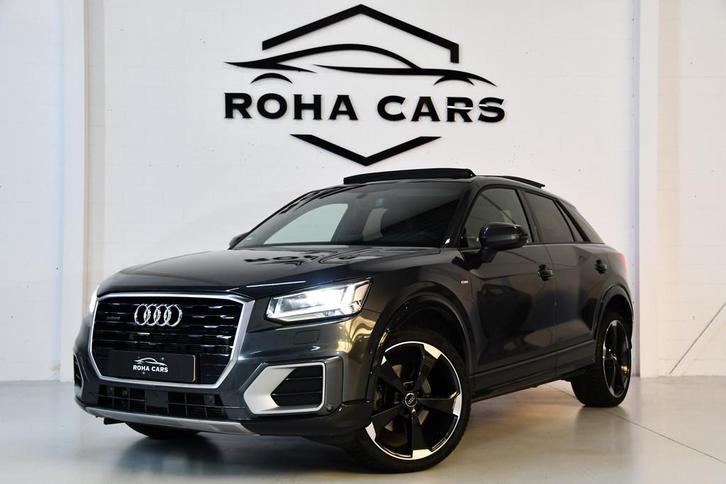 Audi Q2 2.0 TFSI quattro S Line panorama automaat, Auto's, Audi, Bedrijf, Te koop, Q2, 4x4, ABS, Adaptive Cruise Control, Airconditioning