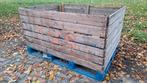 Houten bak voor opslag haardhout 160x120x90, Tuin en Terras, Minder dan 3 m³, Ophalen