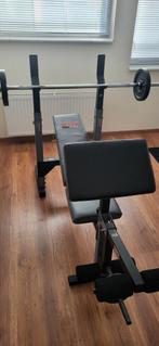 stevige, robuuste drukbank van het merk Weider Pro 420, Sport en Fitness, Ophalen, Gebruikt, Metaal, Benen