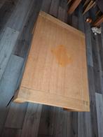Eiken Houten Salontafel, Ophalen, 100 tot 150 cm, 50 tot 100 cm, Modern