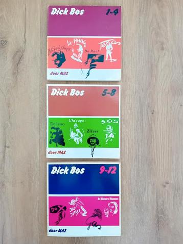Dick Bos 1-12 - Herdrukken uit 1971/1972 beschikbaar voor biedingen