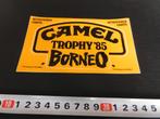 sticker CAMEL Trophy 1985  BORNRO, Ophalen, Zo goed als nieuw