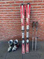 Kinder Set Skies 146 cm  skischoenen mt 43-43,5 skistokken, 160 tot 180 cm, Gebruikt, Overige typen, Ophalen