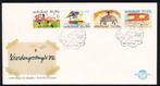 Nederland FDC E153 Zonder Adres, Kinderpostzegels 1976, Ophalen of Verzenden, Onbeschreven, Nederland