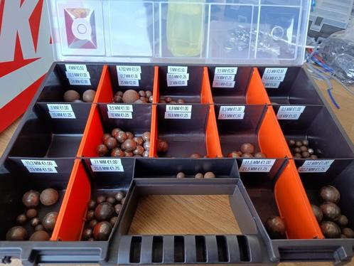 Stalen kogels of knikkers ijzeren ballen, Hobby en Vrije tijd, Knutselen, Gebruikt, Materiaal, Ophalen of Verzenden