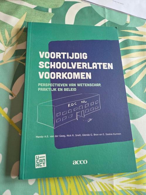 Voortijdig schoolverlaten voorkomen, Boeken, Wetenschap, Zo goed als nieuw, Sociale wetenschap, Ophalen