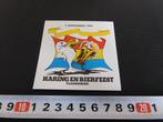 sticker 1989 haring en bier feest vlaardingen *, Ophalen, Zo goed als nieuw, Bedrijf of Vereniging