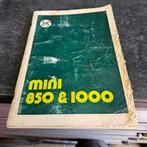 goed gebruikte handleiding mini 1977, Verzenden