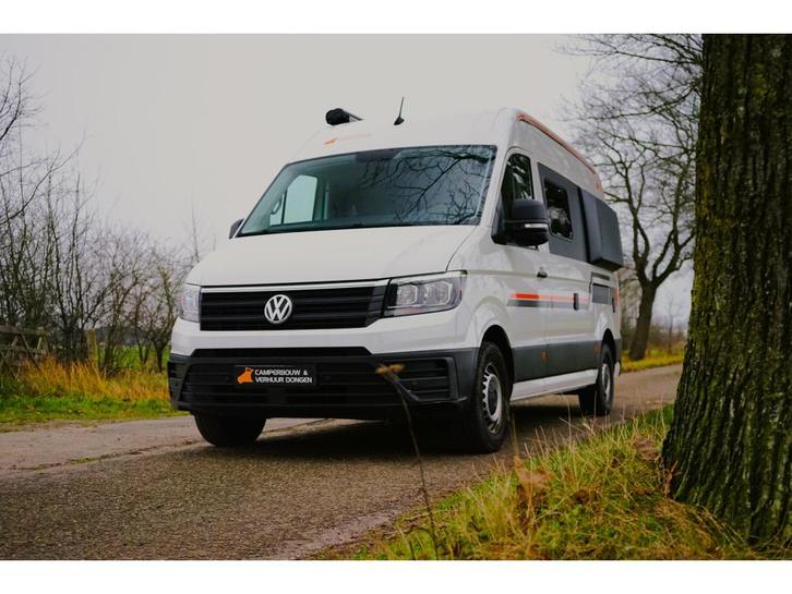 Volkswagen Crafter 2 pers buscamper te huur, Caravans en Kamperen, Verhuur