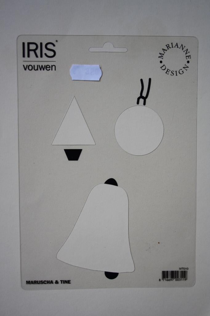 Marianne Design irisvouwmal kerst, Hobby en Vrije tijd, Kaarten | Zelf maken, Ophalen of Verzenden, Nieuw, Kerst, Pons of Mal