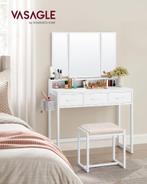 Makeup-Tafel-40 x 90 x 141 cm(d x b x h)., Ophalen, 50 tot 100 cm, 100 tot 150 cm, Glas