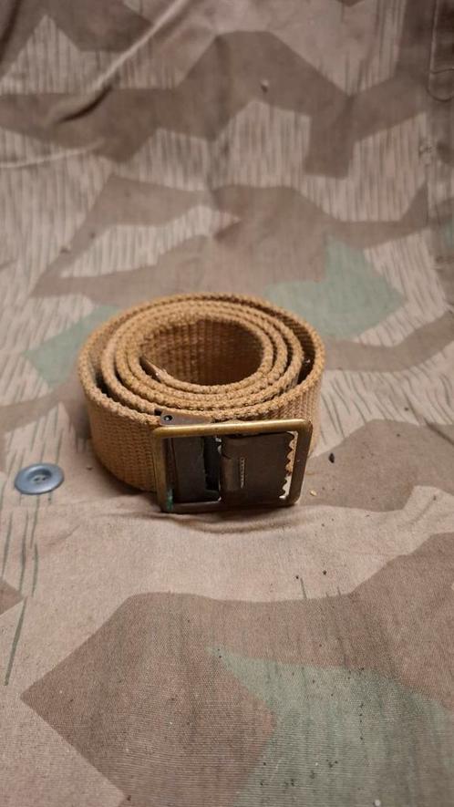 WO2 Amerikaanse broekriem gemarkeerd, Verzamelen, Militaria | Tweede Wereldoorlog, Landmacht, Amerika, Ophalen of Verzenden
