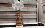 Beeldje met lamp Aug Moreau, Antiek en Kunst, Antiek | Lampen, Ophalen