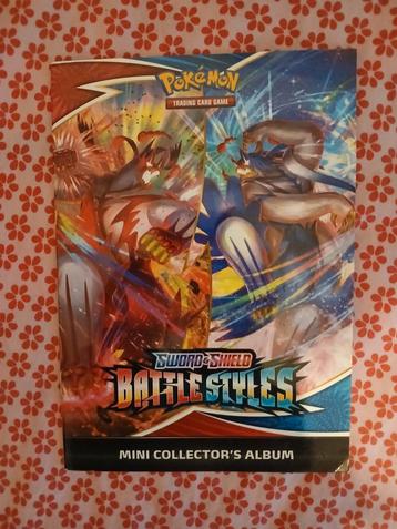 POKEMON TRADING CARD GAME.SWORD&SHIELD.. BATTLE STYLES ALBUM beschikbaar voor biedingen