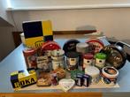 23 blikken, oud en nieuw, bus en blik LOS TE KOOP, Ophalen, Zo goed als nieuw, Koek(jes), Overige merken