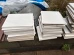 Witte Keramische Tegels - Partij, Doe-het-zelf en Verbouw, Tegels, Ophalen, Gebruikt, Keramiek, 20 tot 40 cm