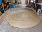 Jute vloerkleed rond 3mtr, Ophalen, Gebruikt, Rond, 200 cm of meer