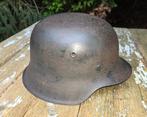 Duitse WO2 M42 helm, Ophalen of Verzenden, Duitsland, Helm of Baret