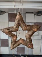 Goudkleurige ster met verlichting, Ophalen of Verzenden, Zo goed als nieuw