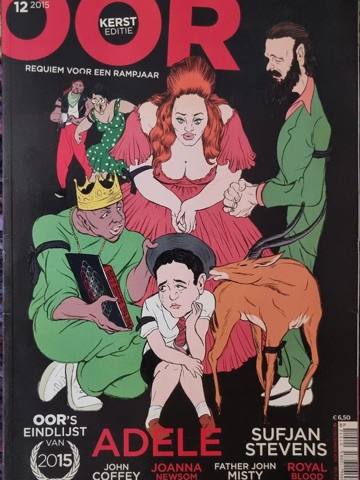 OOR 12-2015 Kerst Collector Edition Sufjan Steven Kendrick L, Boeken, Tijdschriften en Kranten, Zo goed als nieuw, Muziek, Film of Tv