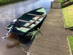 Roeiboot met motor te koop, Watersport en Boten, Roeiboten, Ophalen, Gebruikt, Polyester, Met motor