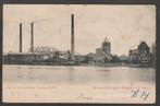 krimpen aan den ijsel dorp met fabriek van nooten kaart, Verzamelen, Ansichtkaarten | Nederland, Verzenden, Voor 1920, Gelopen