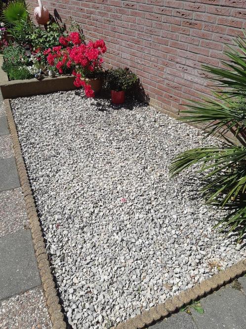 Lichtgeel grind af te halen, Tuin en Terras, Grind, Keien en Split, Zo goed als nieuw, Overige materialen, Ophalen