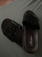 Zwarte Supreme Slippers - Maat 37, Kleding | Dames, Schoenen, Zwart, Nieuw, Ophalen, Slippers