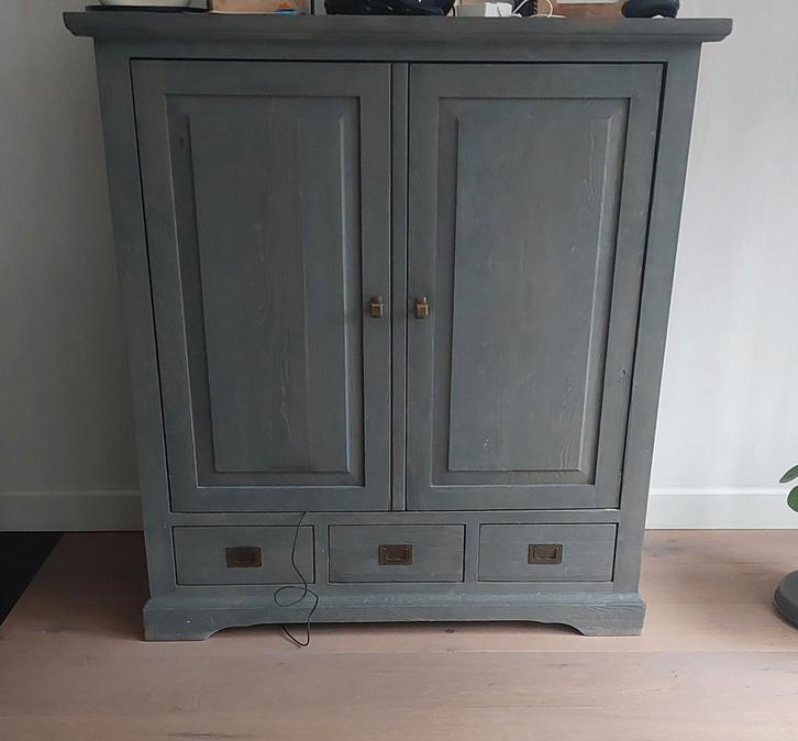 Kasten: TV-kast, Dressoir grijs, Huis en Inrichting, Kasten | Buffetkasten, Gebruikt, 150 tot 200 cm, 100 tot 150 cm, 25 tot 50 cm