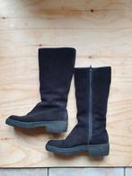 Zwarte laarzen Bally, Verzenden, Gedragen, Zwart, Hoge laarzen