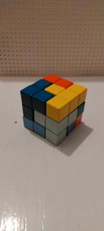 Houten Kubus Puzzel, Gebruikt, Van hout, 4 tot 6 jaar, Meer dan 50 stukjes