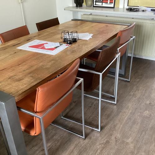 Mooie grote eettafel, Huis en Inrichting, Tafels | Statafels, Zo goed als nieuw, Ophalen
