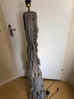 Drijfhouten vloerlamp, Huis en Inrichting, Lampen | Vloerlampen, Ophalen, Gebruikt, Hout, 100 tot 150 cm