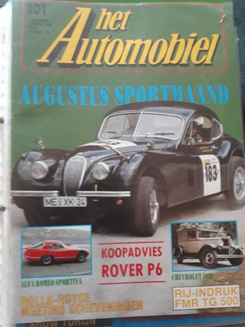 Het Automobiel 101 - Rover- Alfa Romeo- Chevrolet - FMR, Boeken, Auto's | Folders en Tijdschriften, Zo goed als nieuw, Algemeen
