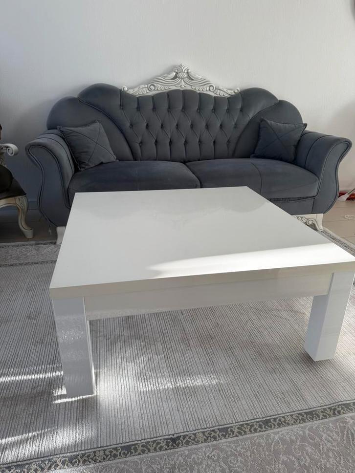 Thee tafel, salontafel, Huis en Inrichting, Tafels | Salontafels, Zo goed als nieuw, Minder dan 50 cm, 50 tot 100 cm, 100 tot 150 cm