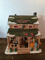 Lemax Kersthuisje - Big Cat Cabin, Ophalen of Verzenden, Zo goed als nieuw