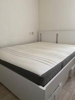 IKEA Bed met IKEA Matras, Ophalen, Tweepersoons, Zo goed als nieuw, 180 cm