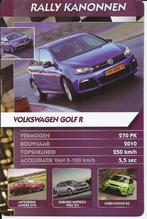 Kw2713 autokaartje volkswagen golf r, Ophalen of Verzenden, Zo goed als nieuw, Auto's